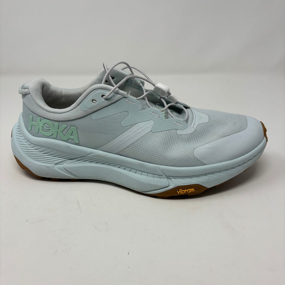 Hoka One One Transport Womens Walking Hiking Shoes Dawn Blue 1123154 DTD Size 9B
